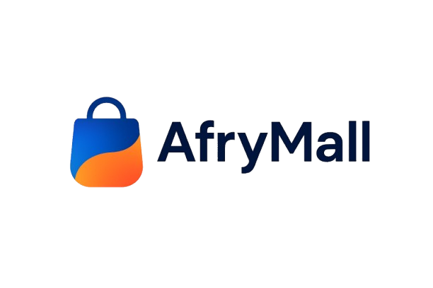 Logo officiel AfryMall, marketplace en ligne moderne et premium