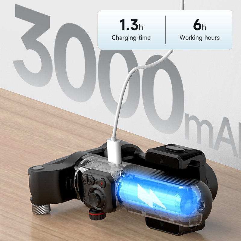 Gimbal Stabilisateur Smartphone TOKAI M03 — 3 Axes, AI Tracking, Caméra Intégrée – Image 6