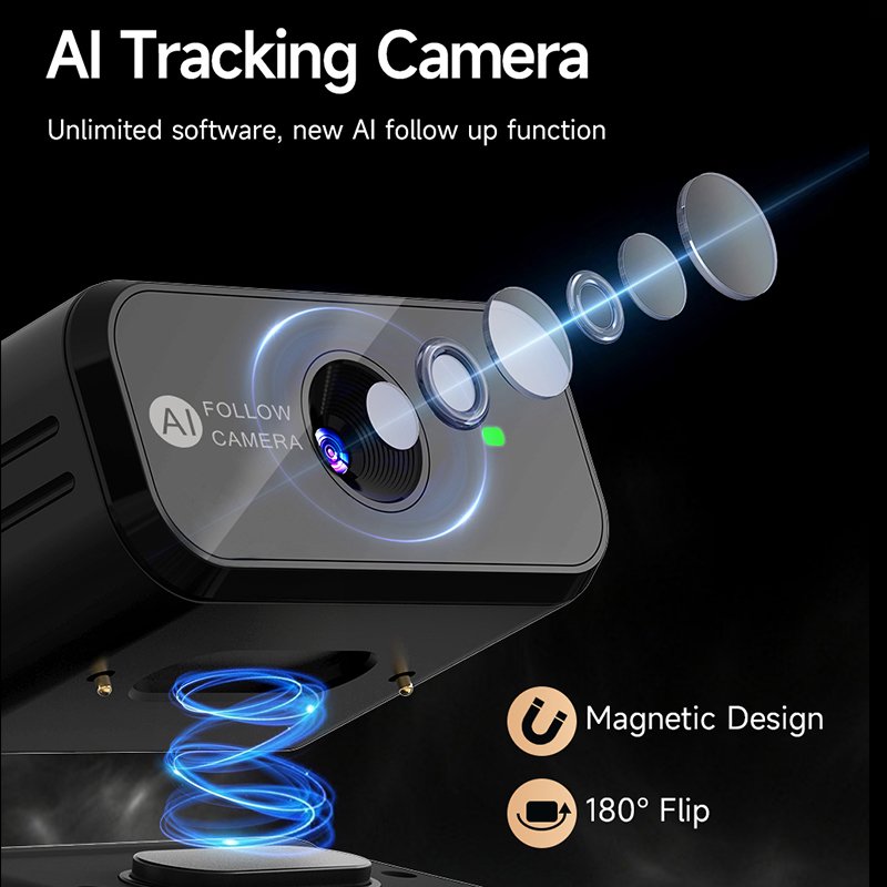Gimbal Stabilisateur Smartphone TOKAI M03 — 3 Axes, AI Tracking, Caméra Intégrée – Image 4
